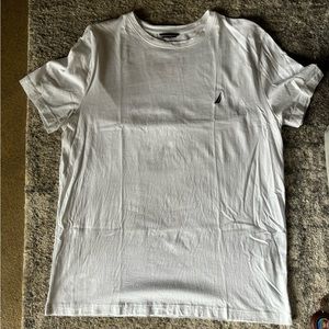 Mens Nautica white Tshirt size XL